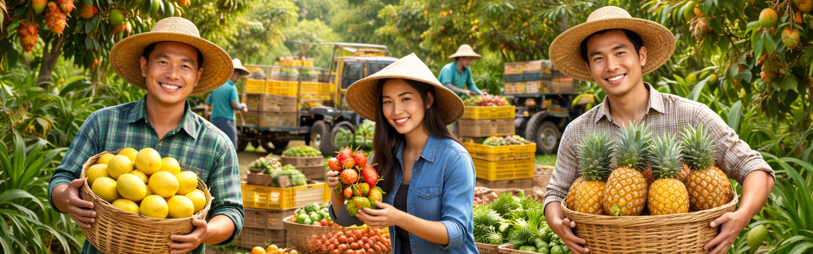Banner Hợp tác xã (HTX) Cây ăn trái Krông Pắc 2